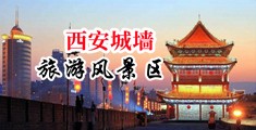 乡村大鸡巴日美女淫穴喷水射精中国陕西-西安城墙旅游风景区